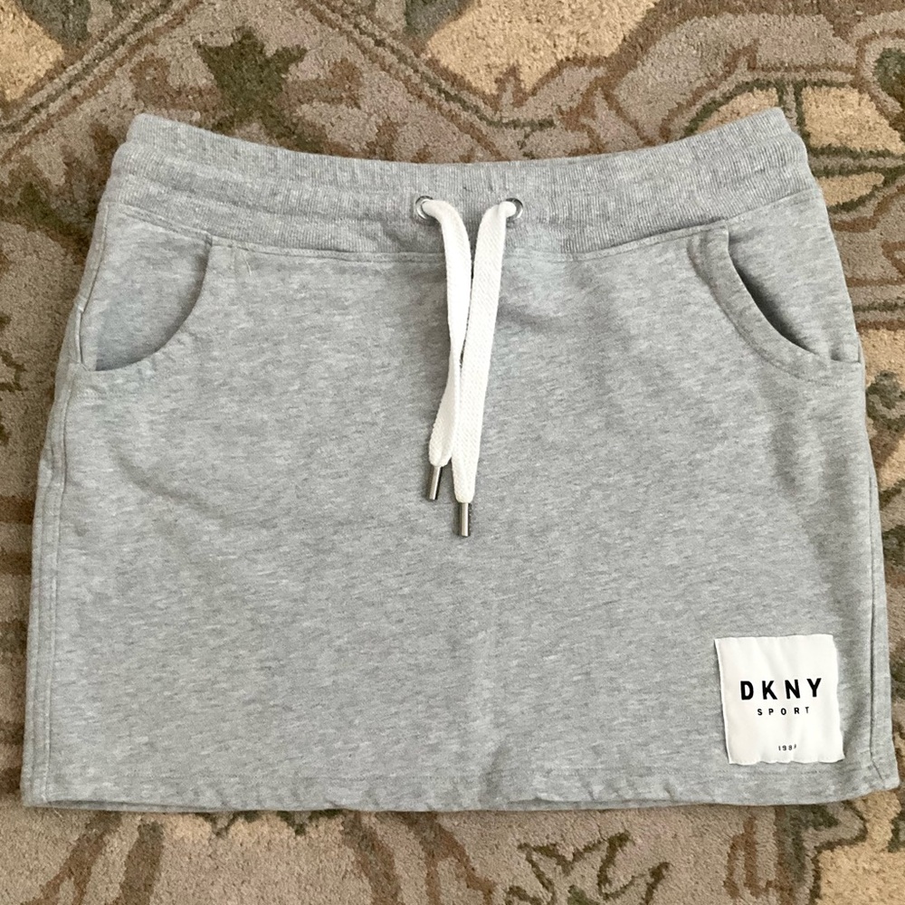 DKNY Sport 100% Cotton Athletic Skirt